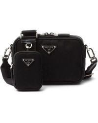 Prada - Borsa Messenger Brique - Lyst