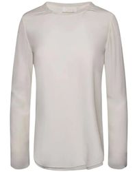 Chloé - Crew Neck Long-Sleeve Top - Lyst