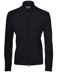 Fileria - Zip-Up High-Neck Cardigan - Lyst