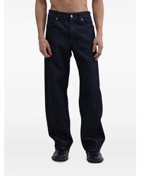 Eckhaus Latta - Bend Bowed-Leg Jeans - Lyst