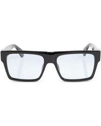 Off-White c/o Virgil Abloh - Casper Logo-Print Square-Frame Sunglasses - Lyst