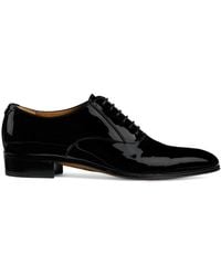 Gucci - Men's Lace-up Shoe With Double G - Lyst