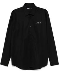KARL LAGERFELD - Logo-Print Shirt - Lyst