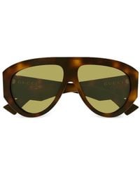 Gucci - Pilot Sunglasses - Lyst