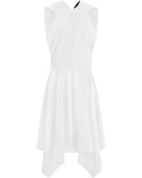 Proenza Schouler - Sybella Handkerchief-Hem Midi Dress - Lyst