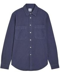 Paul Smith - Corduroy-Texture Chest-Pocket Shirt - Lyst