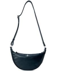 Vivienne Westwood - Lacey Orb Half-Moon Shoulder Bag - Lyst