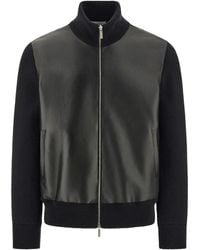Ferragamo - Klassische Lederjacke - Lyst