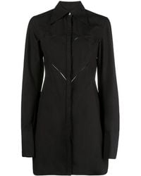 Ambush - Cut-out Heart Shirtdress - Lyst