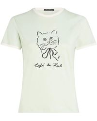 KARL LAGERFELD - X Jorge Parra T-Shirt - Lyst