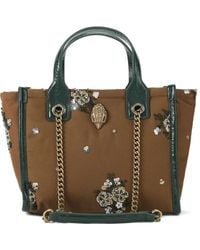 Kurt Geiger - Borsa Tote Hoxton A Fiori Con Perline - Lyst