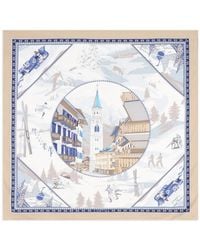 Marinella - Printed Scarf - Lyst