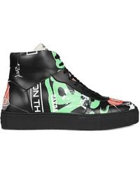 Vivienne Westwood - Leather High-Top Sneakers - Lyst