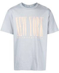Alexander Wang - T-shirt NY à imprimé graphique - Lyst