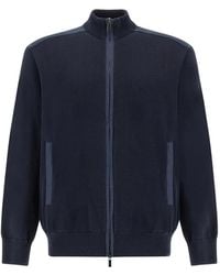 Paul & Shark - Zip-Up Sweater - Lyst
