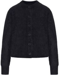 Lisa Yang - Azalea Brushed-Finish Wool Cardigan - Lyst