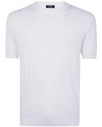 Barba Napoli - Waffle-Knit T-Shirt - Lyst