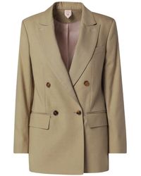 Max Mara - Jack Met Dubbele Rij Knopen - Lyst