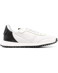 Buttero - Two-Tone Panelled Sneakers - Lyst