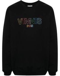 VTMNTS - Sweatshirt Mit Logo-Print - Lyst