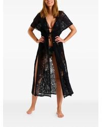 Banana Moon - Lace-Knit Drawstring Beachwear - Lyst
