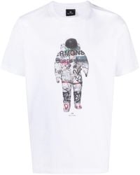 PS by Paul Smith - T-Shirt mit Astronaut-Print - Lyst