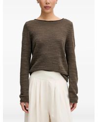 Marc O' Polo - Boat-Neck Slub-Knit Sweater - Lyst