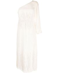 RIXO London - Bradshaw One-shoulder Sequined Dress - Lyst