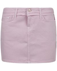 7 For All Mankind - Minijupe Cherry - Lyst