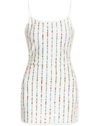 Oséree - Rhinestone-Embellished Minidress - Lyst