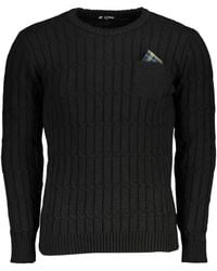 U.S. Grand - Cable-Knit Crew-Neck Sweater - Lyst