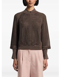 Peserico - Pull En Cordonnet À Sequins - Lyst