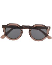 Lesca - Pica Round-frame Sunglasses - Lyst
