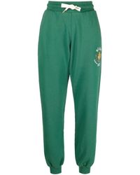 Casablancabrand - Logo-embroidered Tapered Track Pants - Lyst