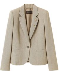 Loro Piana - Lindy Single-Button Blazer - Lyst