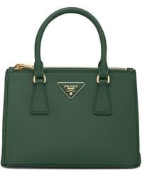 Prada - Petit Sac Cabas Galleria En Cuir - Lyst