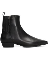 Evaluna - Pointed-Toe Ankle Boots - Lyst