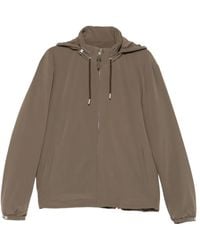 Sandro - Zip-Up Hooded Jacket - Lyst
