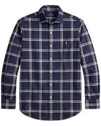 Polo Ralph Lauren - Check-Print Long-Sleeve Shirt - Lyst