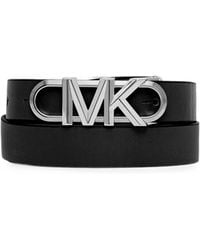 MICHAEL Michael Kors - Reversible Logo Belt - Lyst