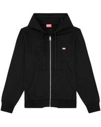 DIESEL - S-Ginn-Hood-Zip-K13 Sweater - Lyst