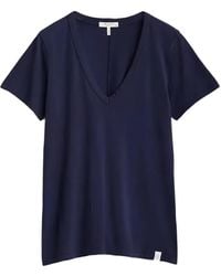Rag & Bone - V-Neck Short-Sleeved T-Shirt - Lyst