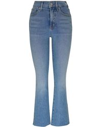 Veronica Beard - High Waist Flared Jeans - Lyst