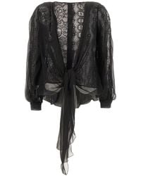 Alberta Ferretti - Zijden Overhemd - Lyst