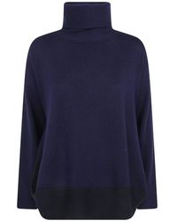 Pierantoniogaspari - Roll-Neck Wool Sweater - Lyst