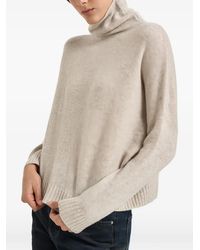 Kujten - Roll-Neck Drop-Shoulder Sweater - Lyst