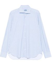Barba Napoli - Striped Shirt - Lyst