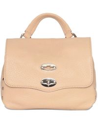 Zanellato - Postina Daily Leather Top-Handle Studded Tote Bag - Lyst