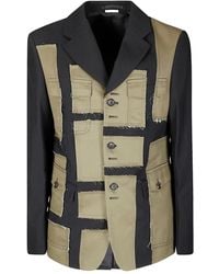 Comme des Garçons - パッチワーク ジャケット - Lyst