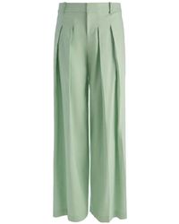Alice + Olivia - Blaire Pleated Trousers - Lyst